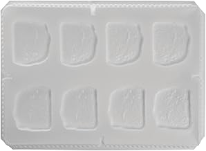 Meatloaf Mold, Plastic, Rectangular, White, 8 Servings