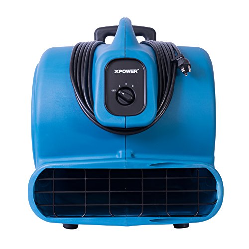 XPOWER 18.67"L x 15.9"W x 18.67"H / Pro P-800H / Blue Floor Fans