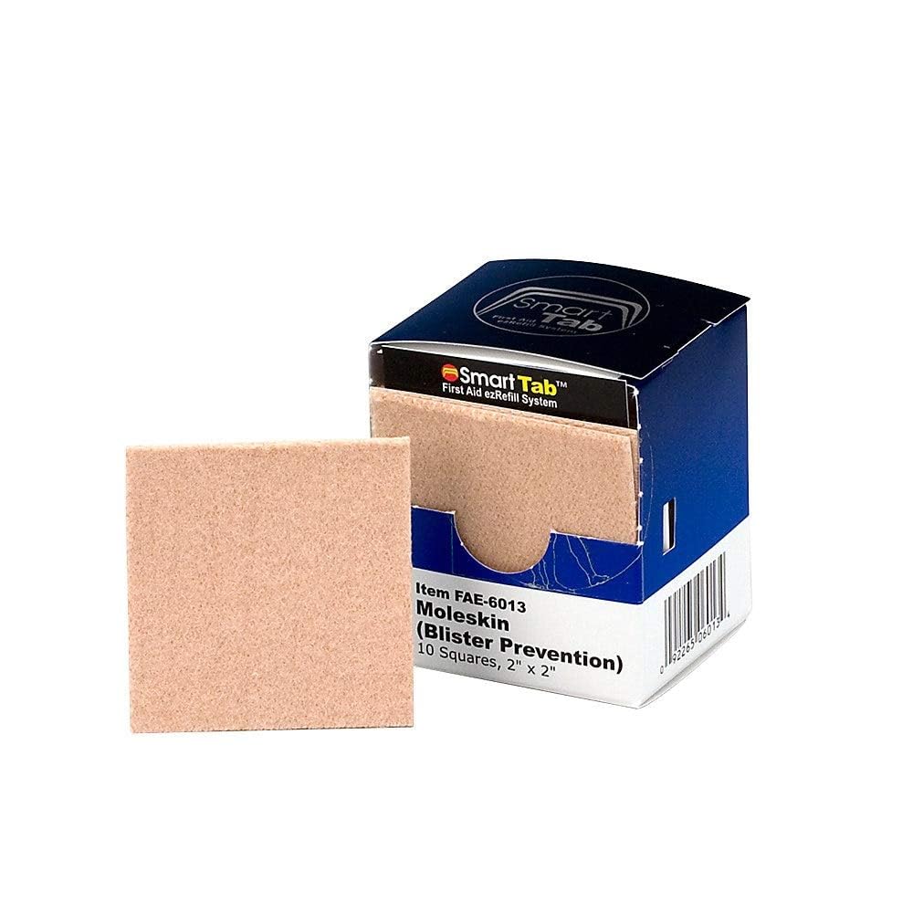 FAE-6013 Pac-Kit by Moleskin Blister Prevention by First Aid Only – 10 Count- Pack of 2, Multi, Model 10 Count