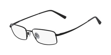 Black 52/18/140 MAN Eyewear Frame by Flexon – 52/18/140, Plastic, Black, Model FLHE600 N