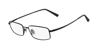 Black 54/18/145 MAN Eyewear Frame by Flexon – 54/18/145, Plastic, Black, Model FLHE600 N