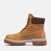 Men's Arbor Road 6 Inch Waterproof Boot by Timberland – 7, Leather, Wheat Full Grain
