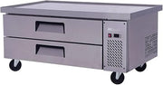 Migali 52″ Wide Refrigerated Chef Base with 60" extended top