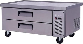 Migali 52″ Wide Refrigerated Chef Base with 60" extended top