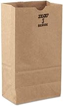 DURO HILEX POLY 18403 3# Grocery Bag 30# Kraft, Case of 500
