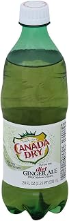 Diet Canada Dry Gingerale, 20 Fl Oz (Pack of 6)