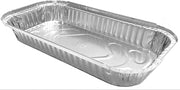 Handi-Foil HFA 4046-40-250 Oblong 3 Lb. Aluminum Pan - 250 / CS