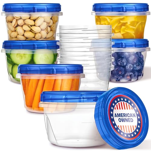 Stock Your Home 16 oz / Blue / 10 Pack Container Sets