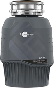 InSinkErator EVOLUTION 0.75HP 3/4 HP, Advanced Series EZ Connect Continuous Feed Food Waste Garbage Disposal, Gray | Advanced Series, EZ CONNECT, 75% Quieter than BADGER Series, Advanced Grind, 9-Year Limited Service Warranty, Septic Safe
