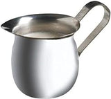 American Metalcraft CP500 Creamers, 4" Length x 2.5" Width, Silver