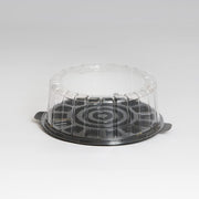 EZ Open Single Layer Cake Container with Dome Lid Clear by Inline Plastics – 100.0 liters, Plastic, Clear, Model 1007SBK