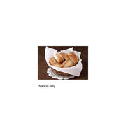 Linen-Like 16" White Bulk Napkin - 1000 / CS by Hoffmaster – 16 inches x 16 inches, Paper, White, Pack of 1000, Model 125023