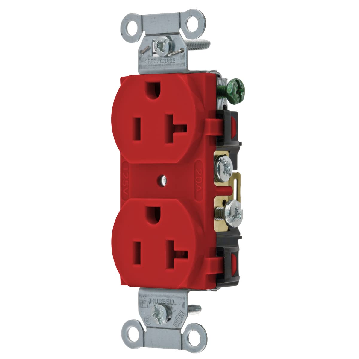 Duplex Receptacle by Hubbell – Nylon, Model 19755