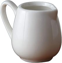 American Metalcraft PCR55 Creamers, 4" Length x 3.125" Width, White