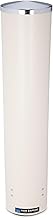 San Jamar Small Pull-Type Cup Dispenser Fits 4-10 Oz Cups with Flip Caps for Restaurants, Dining Halls, and Fast Food, Stainless Steel, 23.5 Inches, Silver