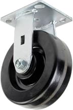 Heavy Duty Caster by Casters, Wheels & Industrial Handling – 8"L x 4.5"W x 4"H, Plastic, Model CW4-620R-PHRB