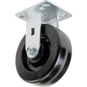 Heavy Duty Caster by Casters, Wheels & Industrial Handling – 8"L x 4.5"W x 4"H, Plastic, Model CW4-620R-PHRB