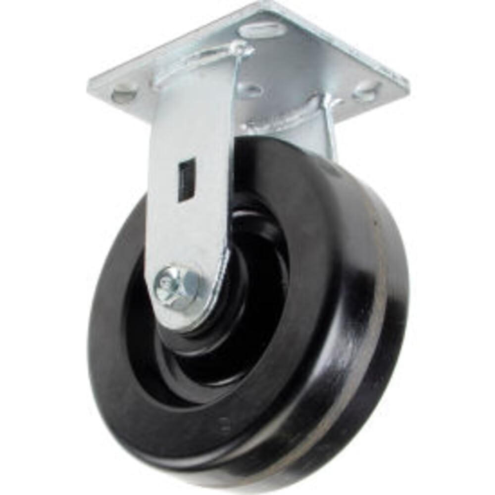 Heavy Duty Caster by Casters, Wheels & Industrial Handling – 8"L x 4.5"W x 4"H, Plastic, Model CW4-620R-PHRB