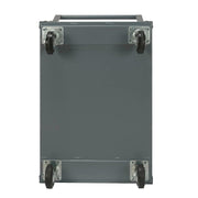 Two Shelf Unassembled Heavy Duty Service Cart by Global Industrial – 12-Gauge Steel, Grey, Model 752248