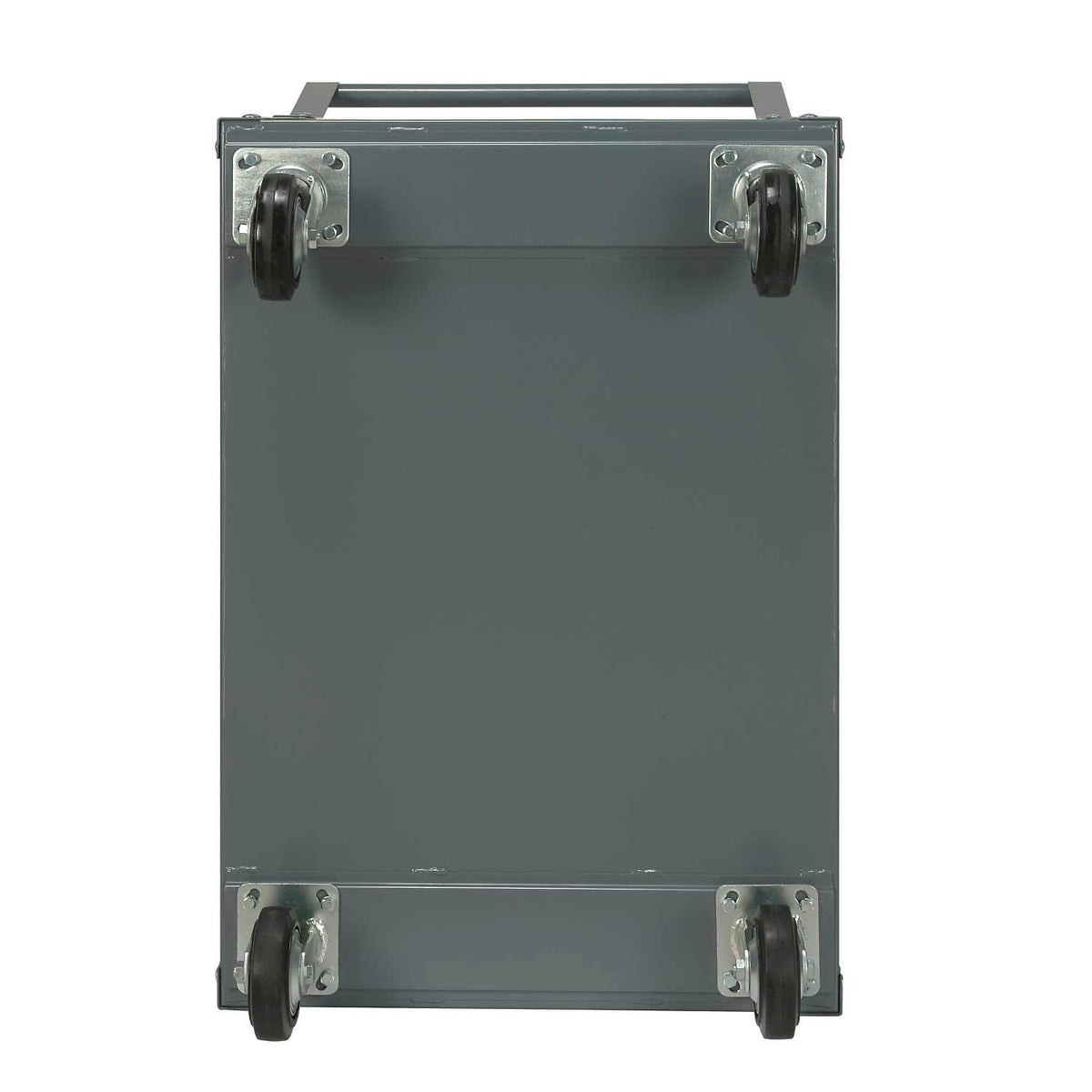 Two Shelf Unassembled Heavy Duty Service Cart by Global Industrial – 12-Gauge Steel, Gray, Model 752245