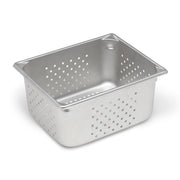 Vollers Super Pan SP5 Perforated 0.04 x 5.9 inches (1/2 x 150 mm) by Vollrath – 1/2×150, Stainless Steel, Sliver, Model ASCB513
