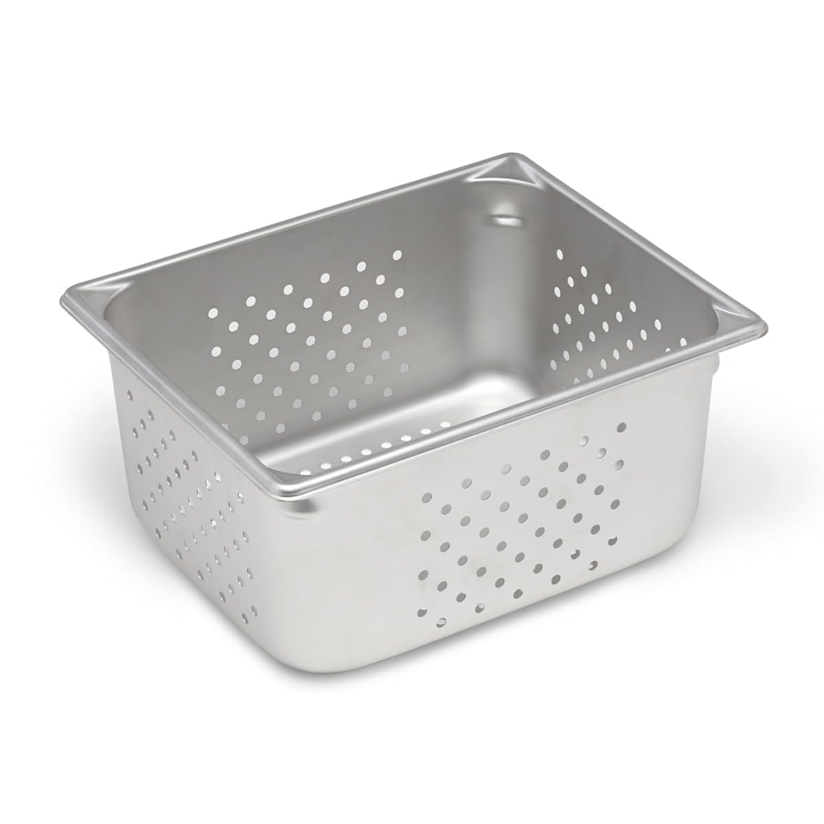 Vollers Super Pan SP5 Perforated 0.04 x 5.9 inches (1/2 x 150 mm) by Vollrath – 1/2×150, Stainless Steel, Sliver, Model ASCB513