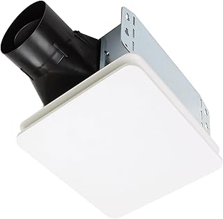 Broan-NuTone Bathroom Exhaust Fan – Easy Retrofit Without Attic Access, Ultra Quiet 0.9 Sones, Effective Ventilation at 60 CFM ENERGY STAR Certified Moisture and Odor Control