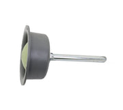 489C Narrow Recessed Inside Release Handle by Kason – Plastic, Silver, Model 10489C00600