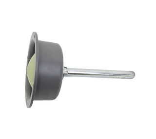 489C Narrow Recessed Inside Release Handle by Kason – Plastic, Silver, Model 10489C00600