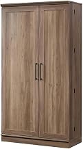 Starlight Canyon Home Salt Oak Storage Cabinet with Rectangular Design, Durable Wooden Construction, Ample Storage for Living Room Organization