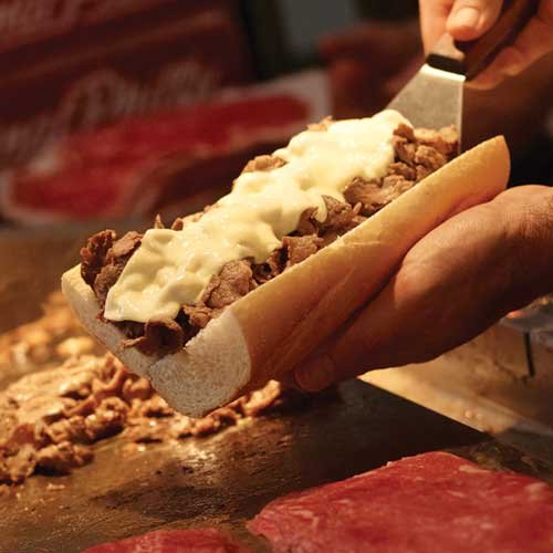 Original Philly Marinated Beef Sandwich Slice by Original Philadelphia Cheesesteak – 5 Ounces, Pack of 32