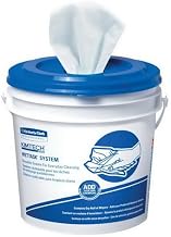 Kimberly-Clark 06411 Kimtech Wet Task Wiper, DSx, Spunlace, White, Pack of 540