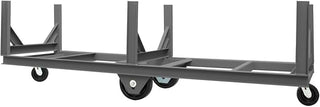 Durham BCT-2860-10K-95 Bar Cradle Truck, 3 Cradles, Gray