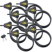 Master Lock 8 Pack / yellow and black / Modern Cables & Chains