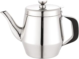 CAC Stainless BVTP-20 Teapot Stainless Steel Gooseneck 20oz
