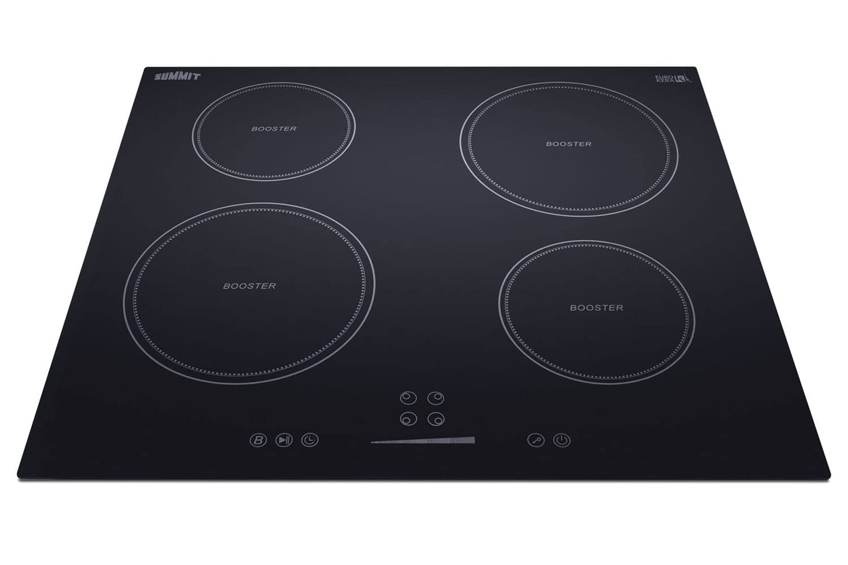 Summit Appliance Black / 24 Inch / 1 Countertop Burners