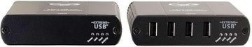 C2G USB Extender, USB 2.0 Over Cat 5 Extender, 4 Port Extender, Cables to Go 34020