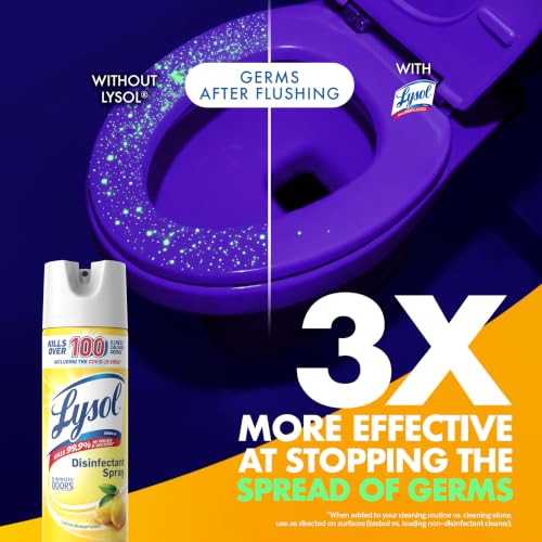 Lysol Early Morning Breeze / 12.5 Ounce (Pack of 12) / 12 Disinfectant Sprays & Liquids