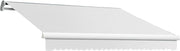 Awntech Retractable Awning Right Motor 24'W x 10'D x 10" H Off White