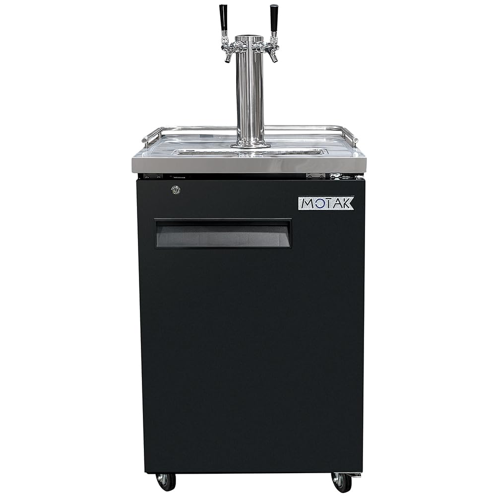 23 1/2" Kegerator Beer Dispenser by MOTAK – 25.98x32.28x48.03, In Description, Check Images, Model MBCBD-1-X