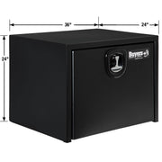 Buyers Products Company Textured Black Matte / 24 x 24 x 36 Inches / Underbody Truck Bed Toolboxes