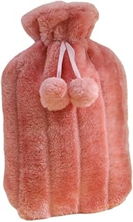 Hot Water Bottle Bag Hotpack for Hand & Feet Warmer Hot and Cold Compress Pain Relief(Pink Red)