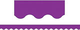 Teacher Created Resources Purple Scalloped Border Trim