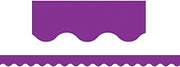 Teacher Created Resources Purple Scalloped Border Trim