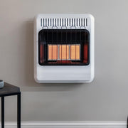 18,000 BTU Vent Free Radiant Propane Heater by Mr. Heater – 18000, steel, White, Model F299820