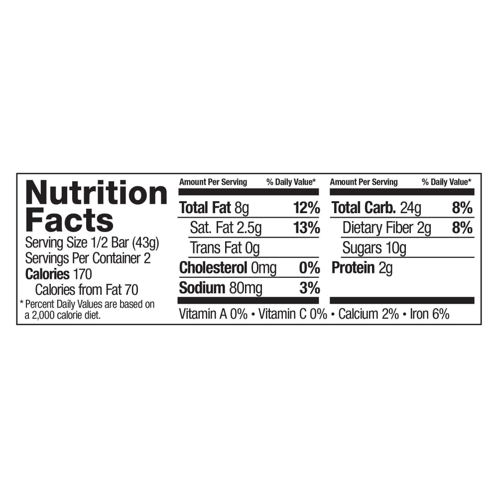 Oat Bars, 3.0 oz. (48 Count) (Chocolate Chip) by Bobo's – 1 Count (Pack of 48), Pack of 48
