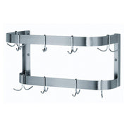 Wall Mounted Pot Rack by Advance Tabco – Stainless Steel, Stainless,Stainless Steel, Model SW-48-EC