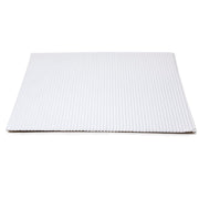 Single Face Corrugated Cardboard Pizza Pad White by Paper Supply – 14", Corrugated Cardboard, White, Model 14X14 PIZZA PAD
