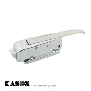 0056 Safeguard Latch by Kason – Stainless Steel, Cylinder Locking Body Light Spring, Model 10056CL5020