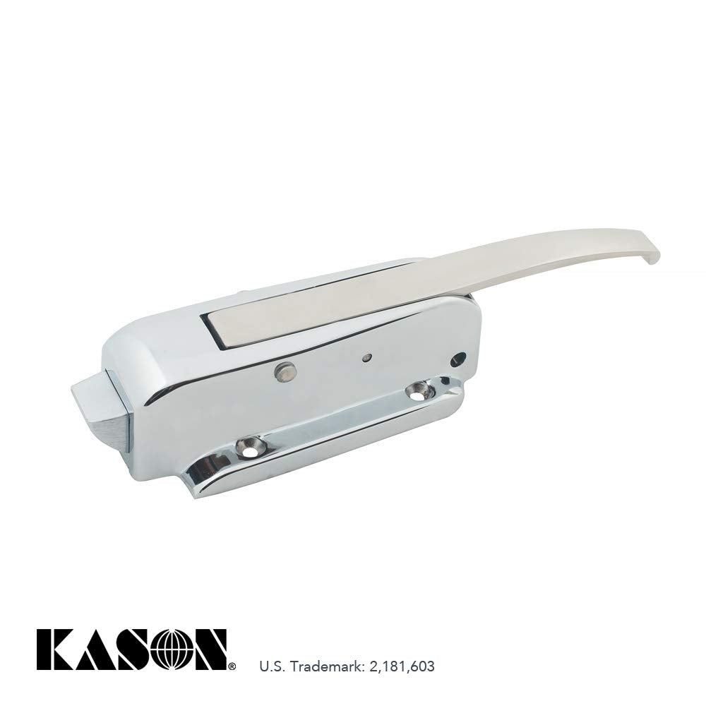 0056 Safeguard Latch by Kason – Stainless Steel, Cylinder Locking Body Light Spring, Model 10056CL5020